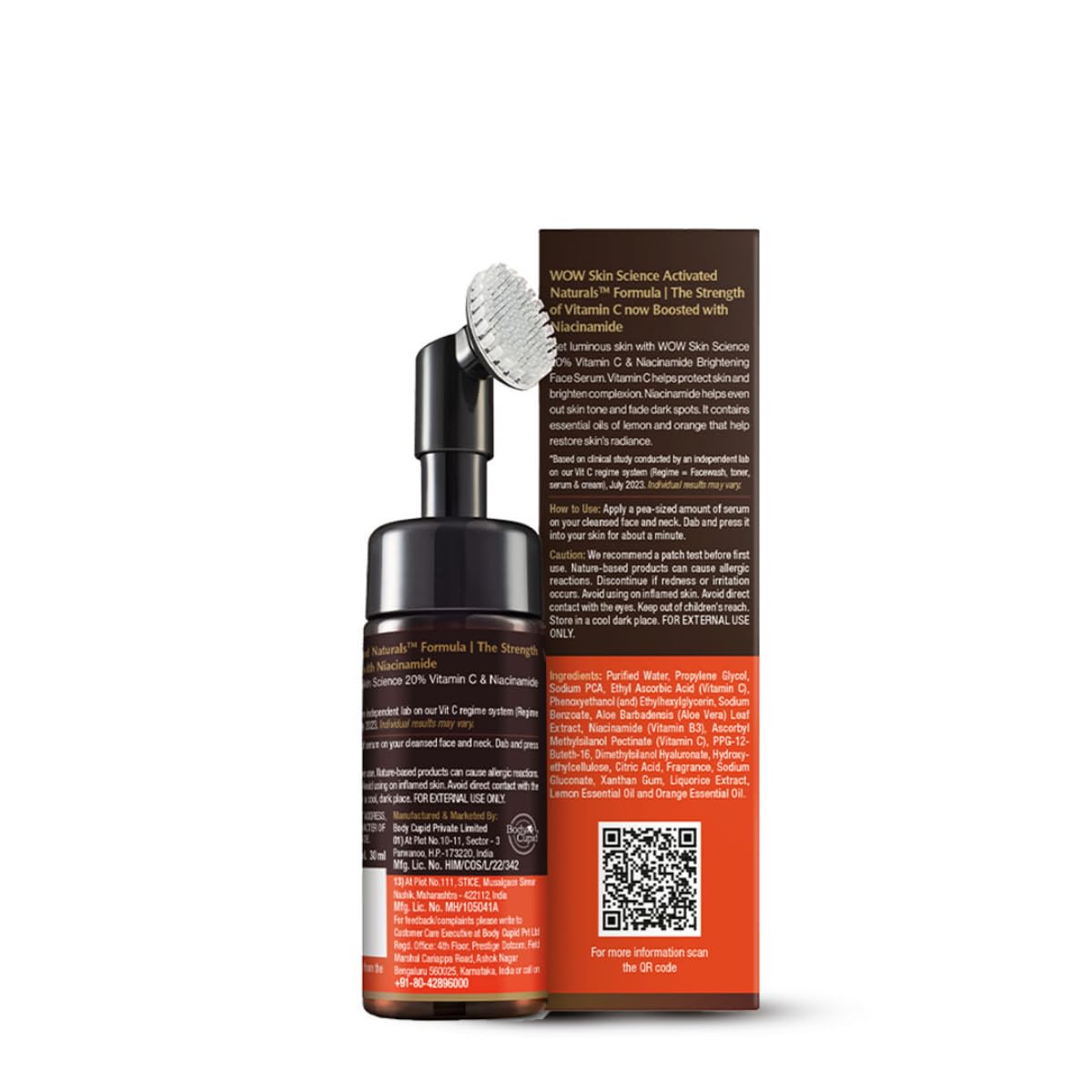 WOW Skin Science Brightening Vitamin C & Niacinamide Foaming Face Wash – view 8
