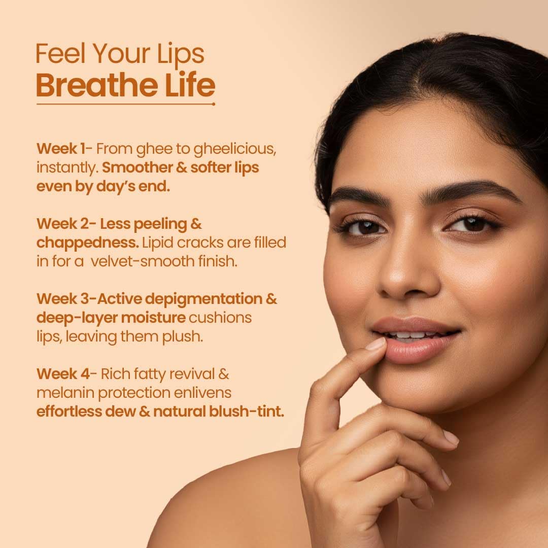 Nat Habit Kokum Honey Lip Balm Fresh Infused Lip Butter With Desi Ghee & Raw Honey For Lip Pigmentation, Lightening, Lip Repair, Dark And Chapped Lips, 8g – view 7