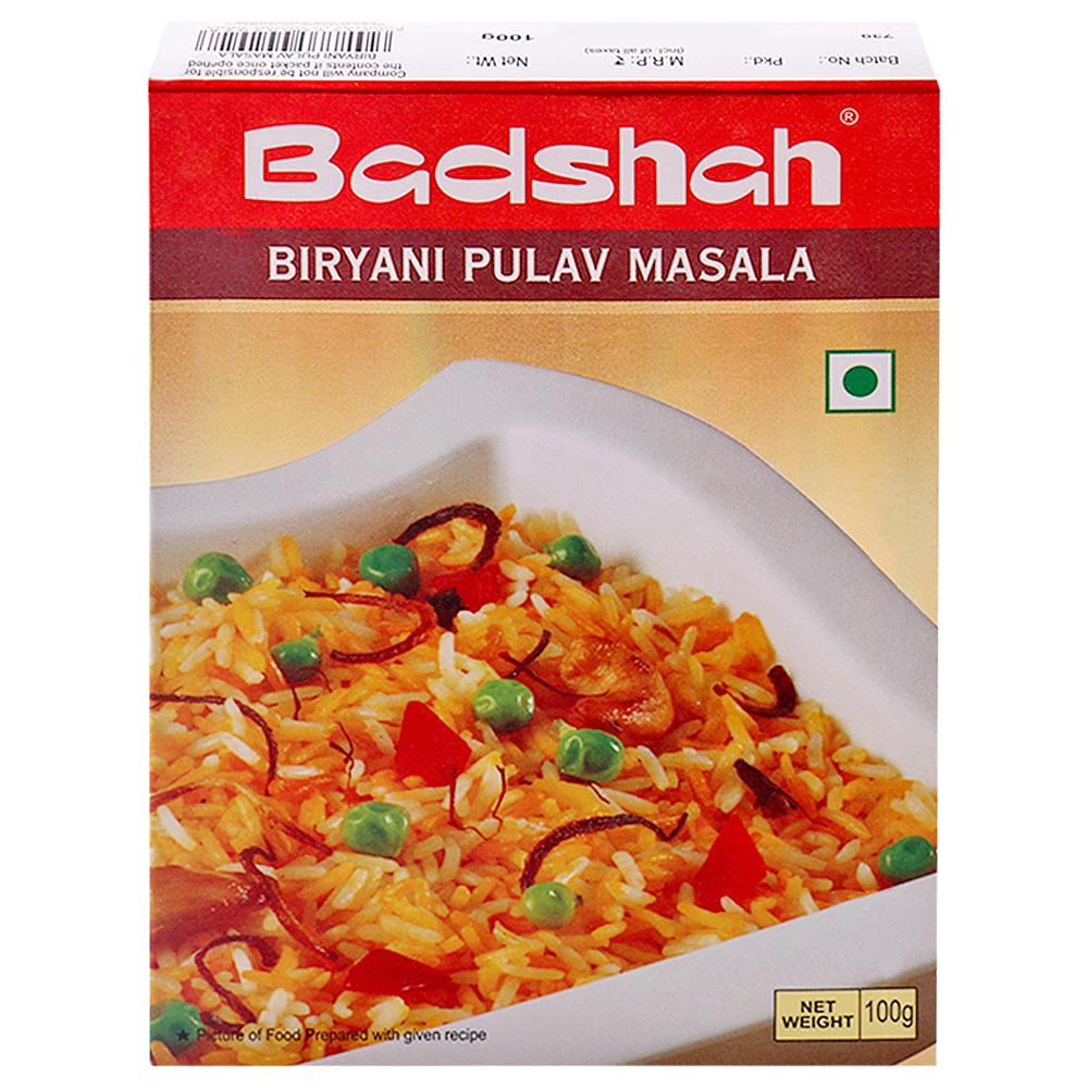 Badshah biryani masala carton pack for biryani and pulao