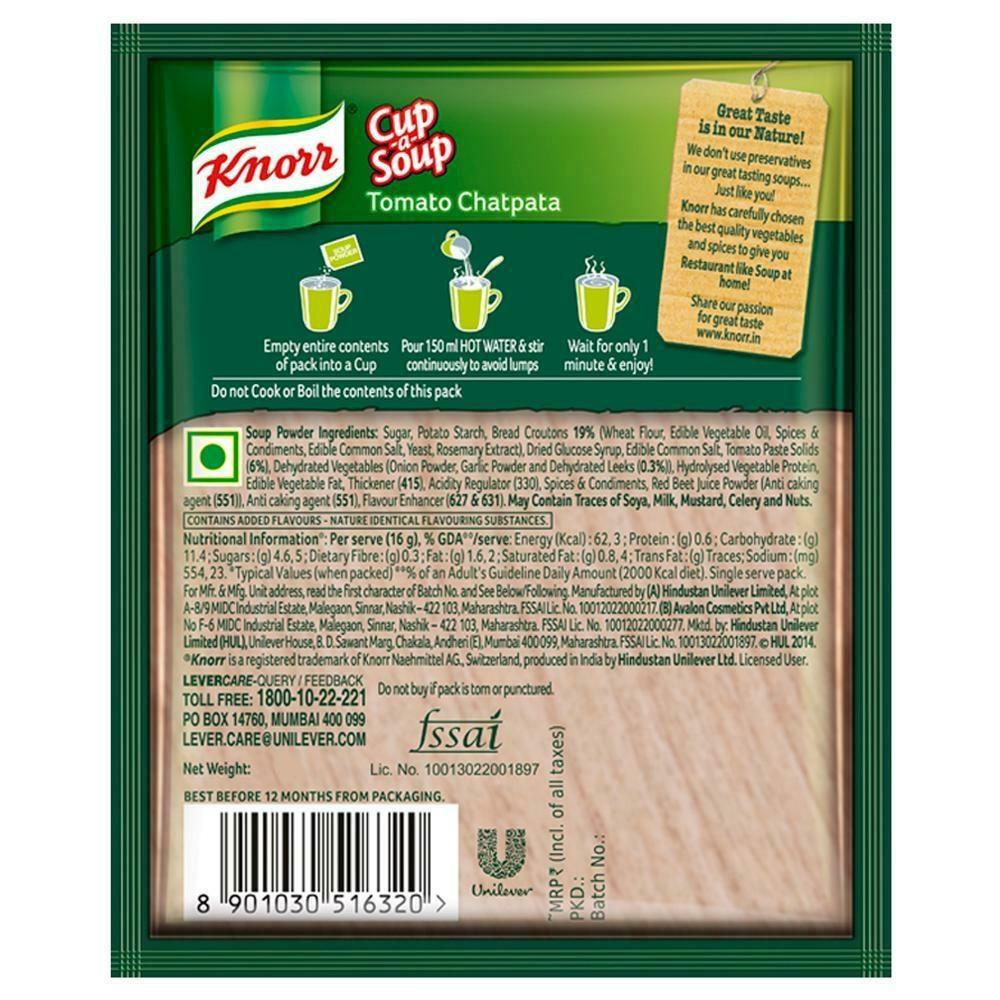 Knorr Tomato Chatpata Instant Cup-A-Soup 13.5 G – view 3