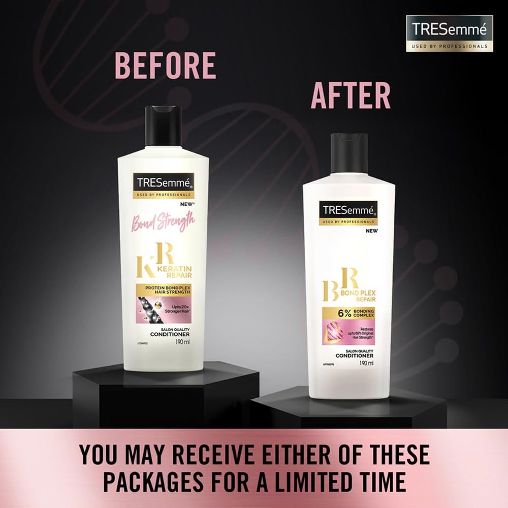 Tresemme Keratin Repair Bond Strength Conditioner 190ml With Protein Bond Plex Hair Strength – view 2