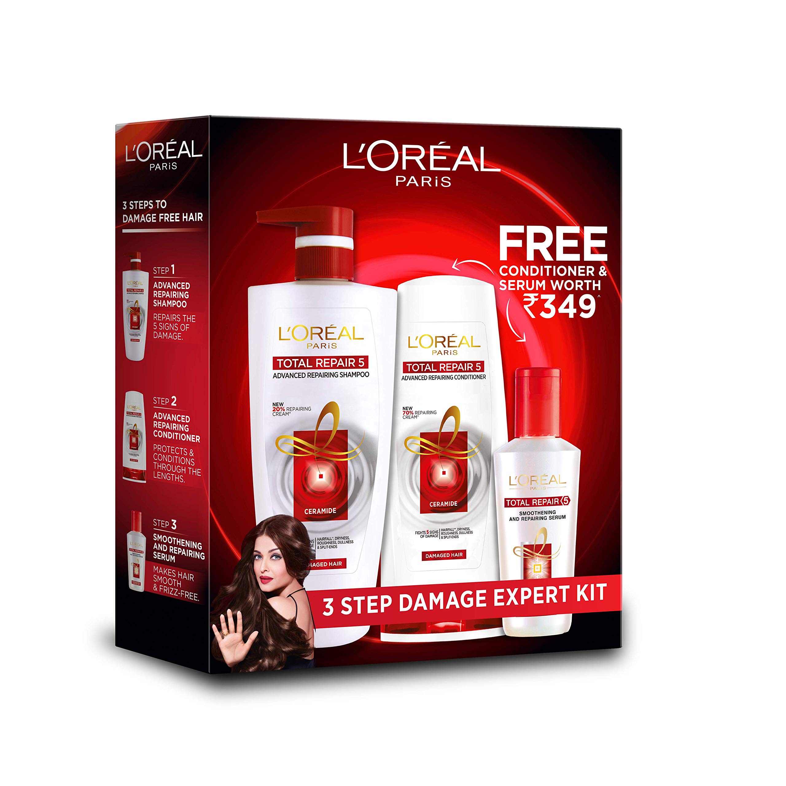 L'Oreal Paris Total Repair 5 hair care combo pack