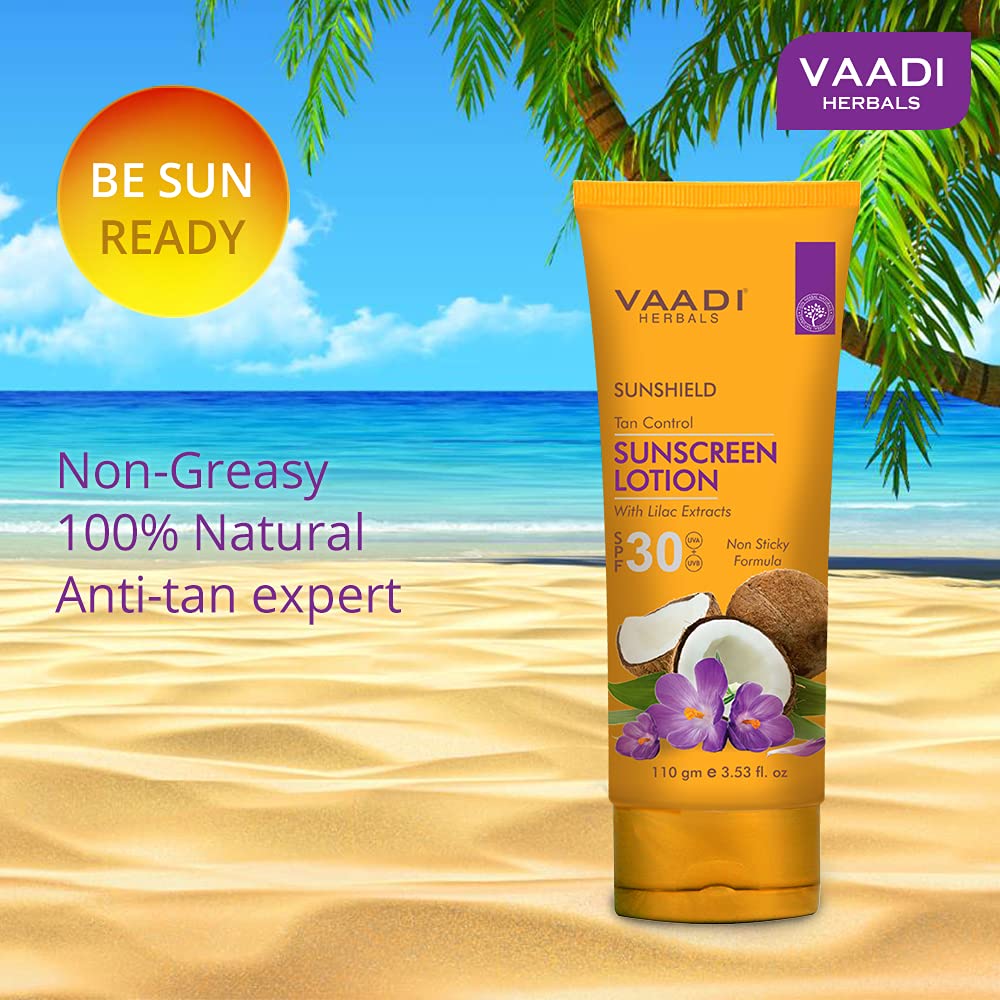Vaadi Herbals Sunscreen Lotion SPF-30, 110g – view 3