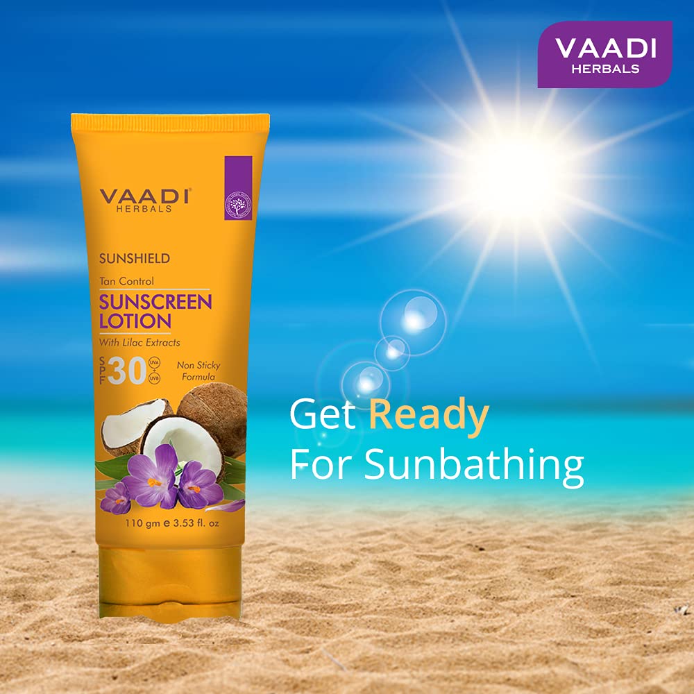 Vaadi Herbals Sunscreen Lotion SPF-30, 110g – view 4