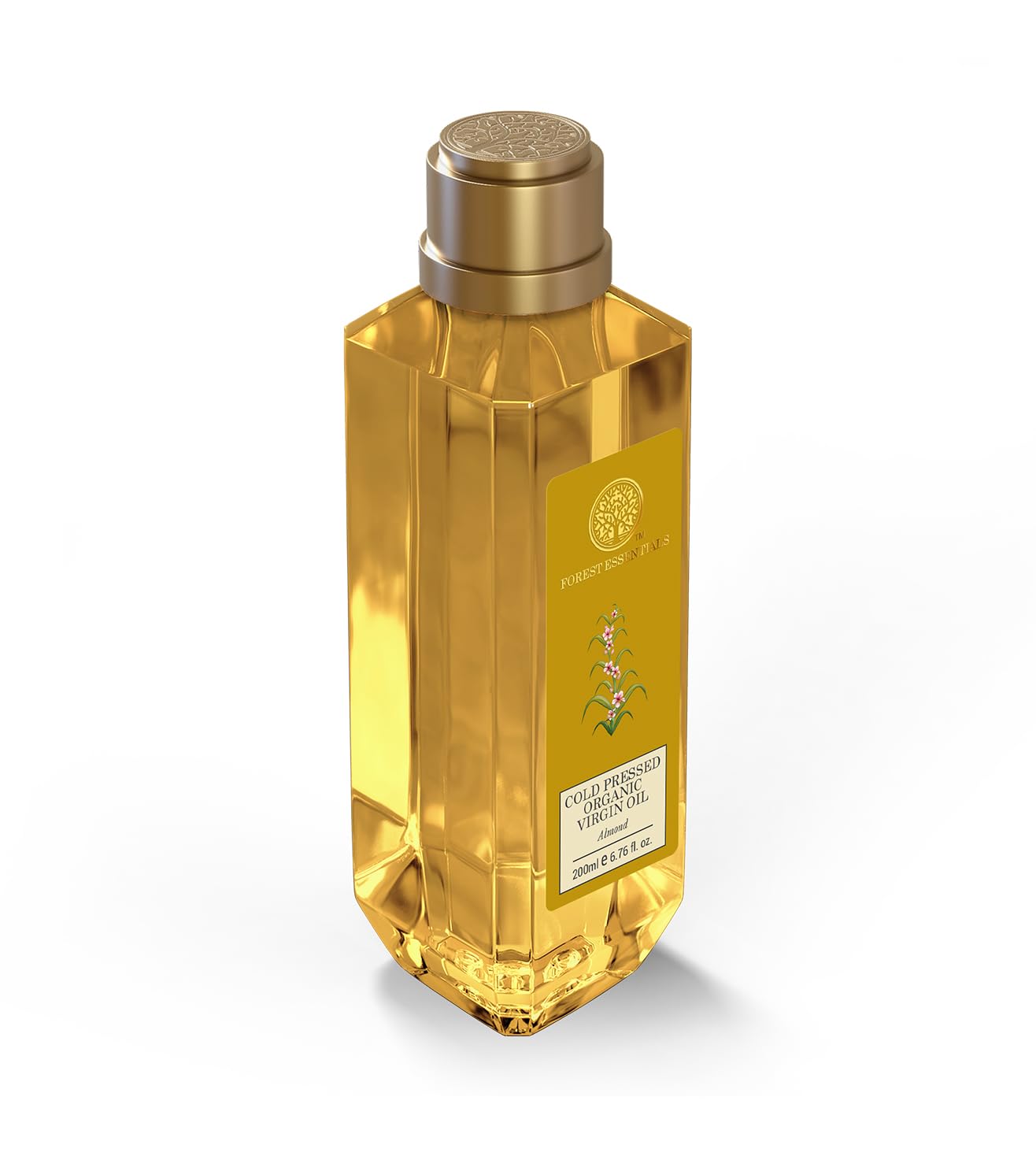 Forest Essentials Organic Cold Pressed Virgin Oil Almond – view 2