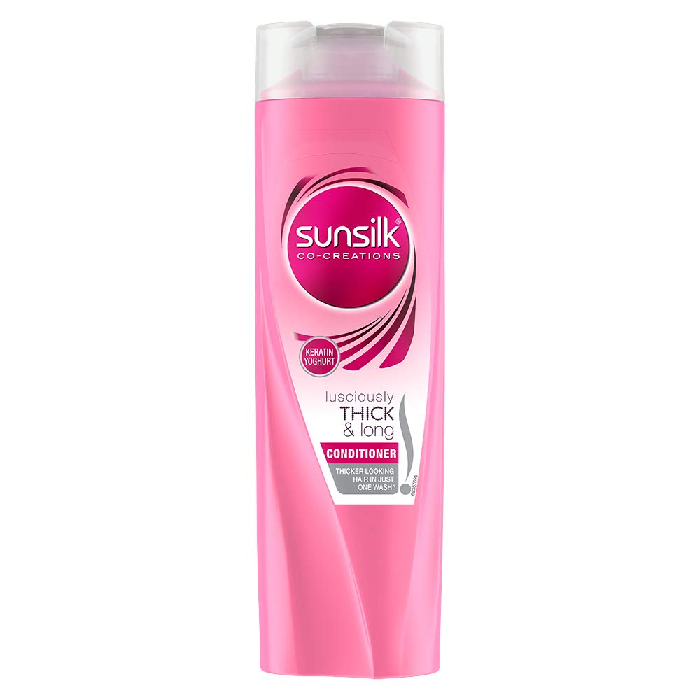 Sunsilk lavender conditioner bottle for thick hair 340 ml