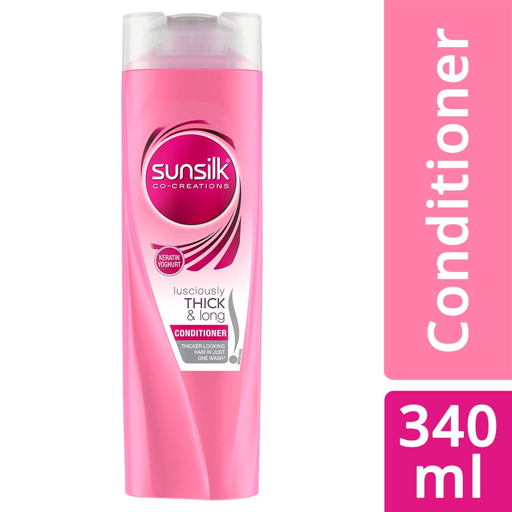 Sunsilk Lusciously Thick & Long Conditioner, 340 ml – view 2