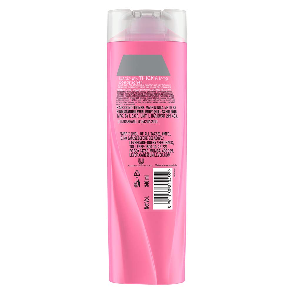 Sunsilk Lusciously Thick & Long Conditioner, 340 ml – view 6