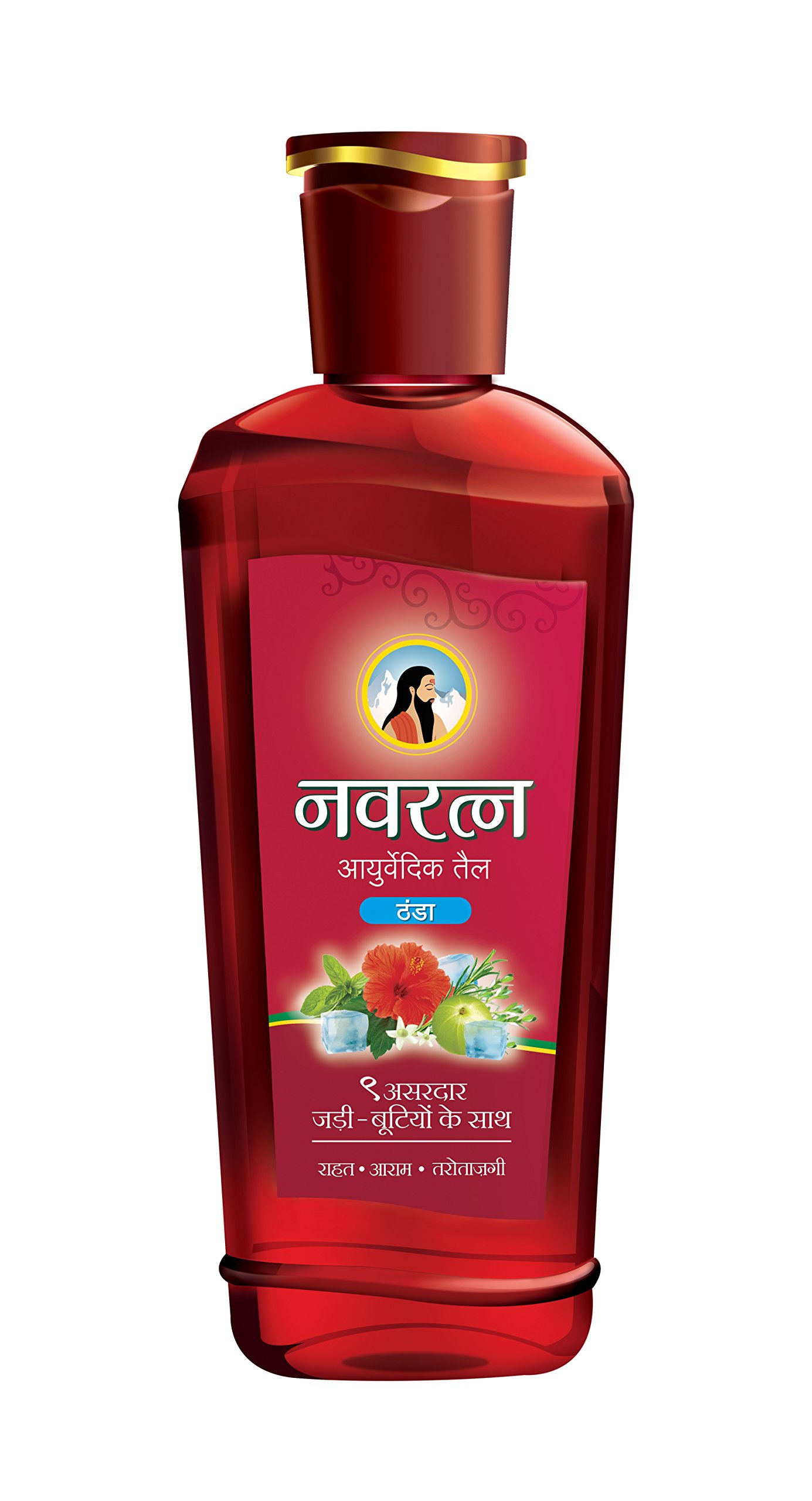 Navratna Ayurvedic Cool Oil – view 3