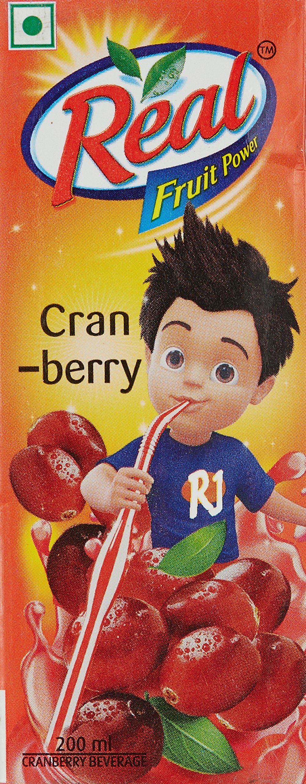 Real cranberry juice beverage pack for sipping or mocktails