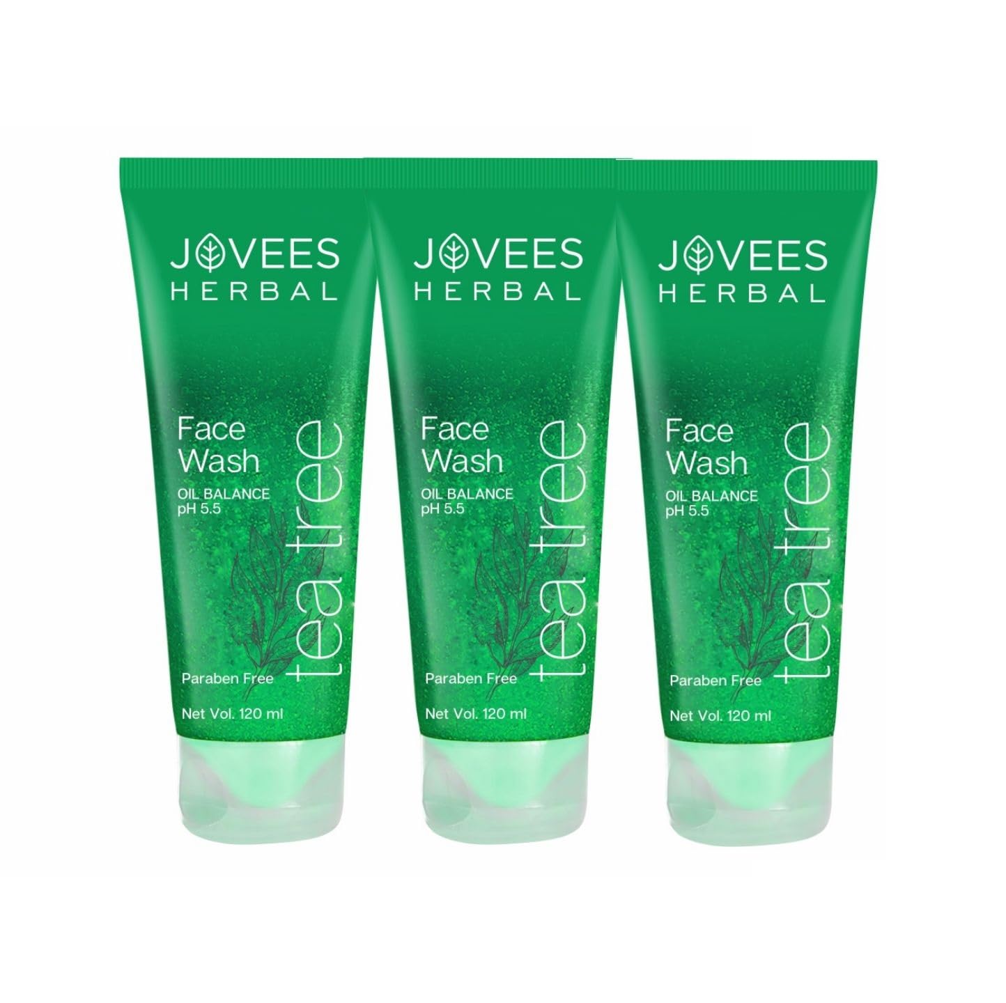 Jovees tea tree face wash gel tubes for oily skin