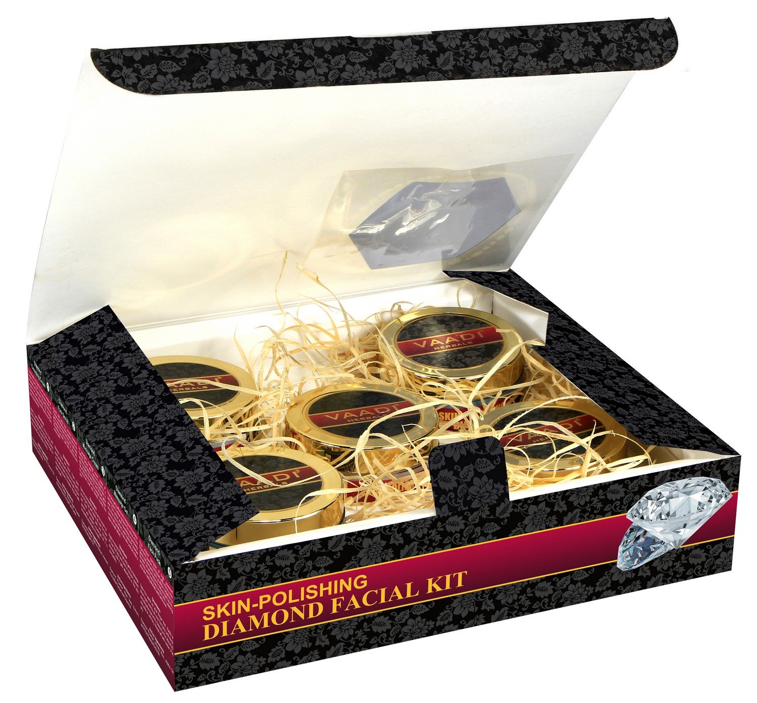 Vaadi Herbals Skin Polishing Diamond Facial Kit, 270g – view 4