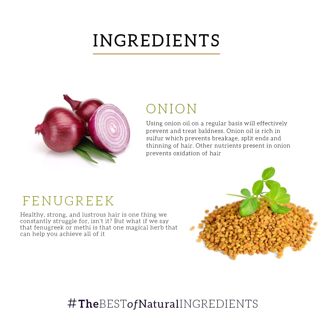 KHADI NATURAL Onion & Fenugreek Hair Mask – view 5