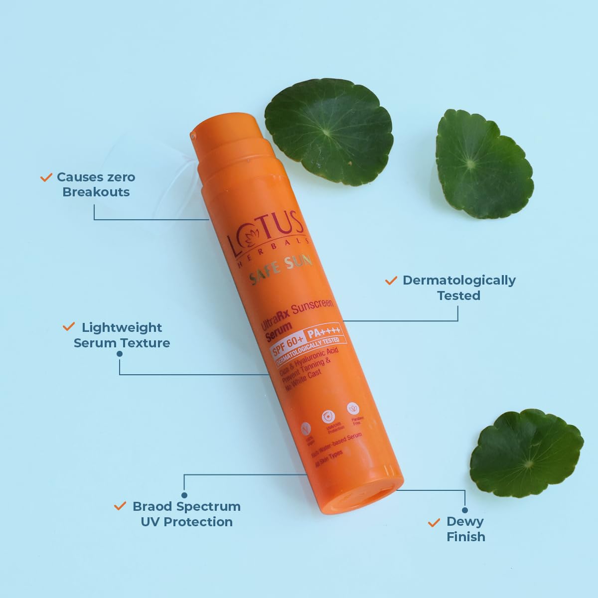 Lotus Herbals UltraRx Sunscreen Serum SPF 60+ PA++++ – view 3