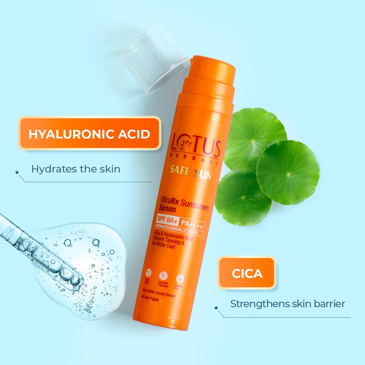 Lotus Herbals UltraRx Sunscreen Serum SPF 60+ PA++++ – view 4