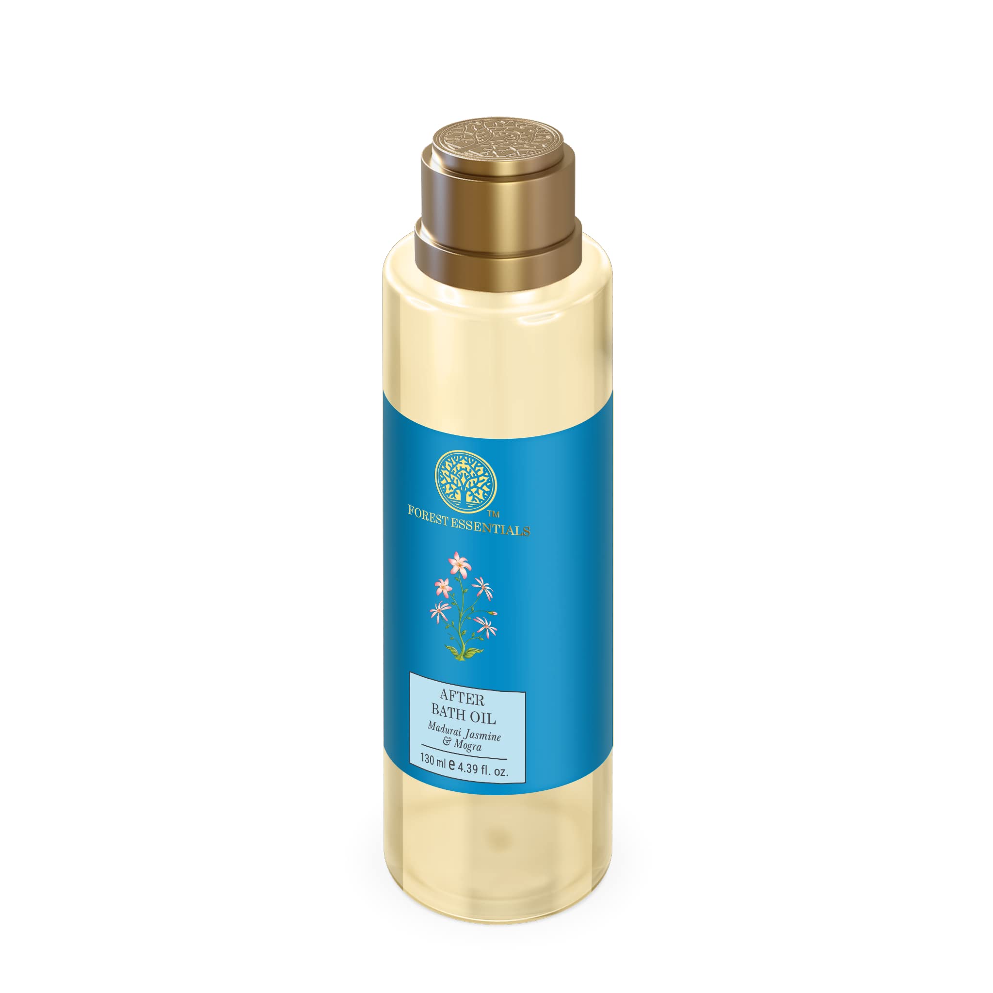 Forest Essentials After Bath Oil Madurai Jasmine & Mogra & Forest Essentials Silkening Shower Wash Madurai Jasmine & Mogra Combo – view 3