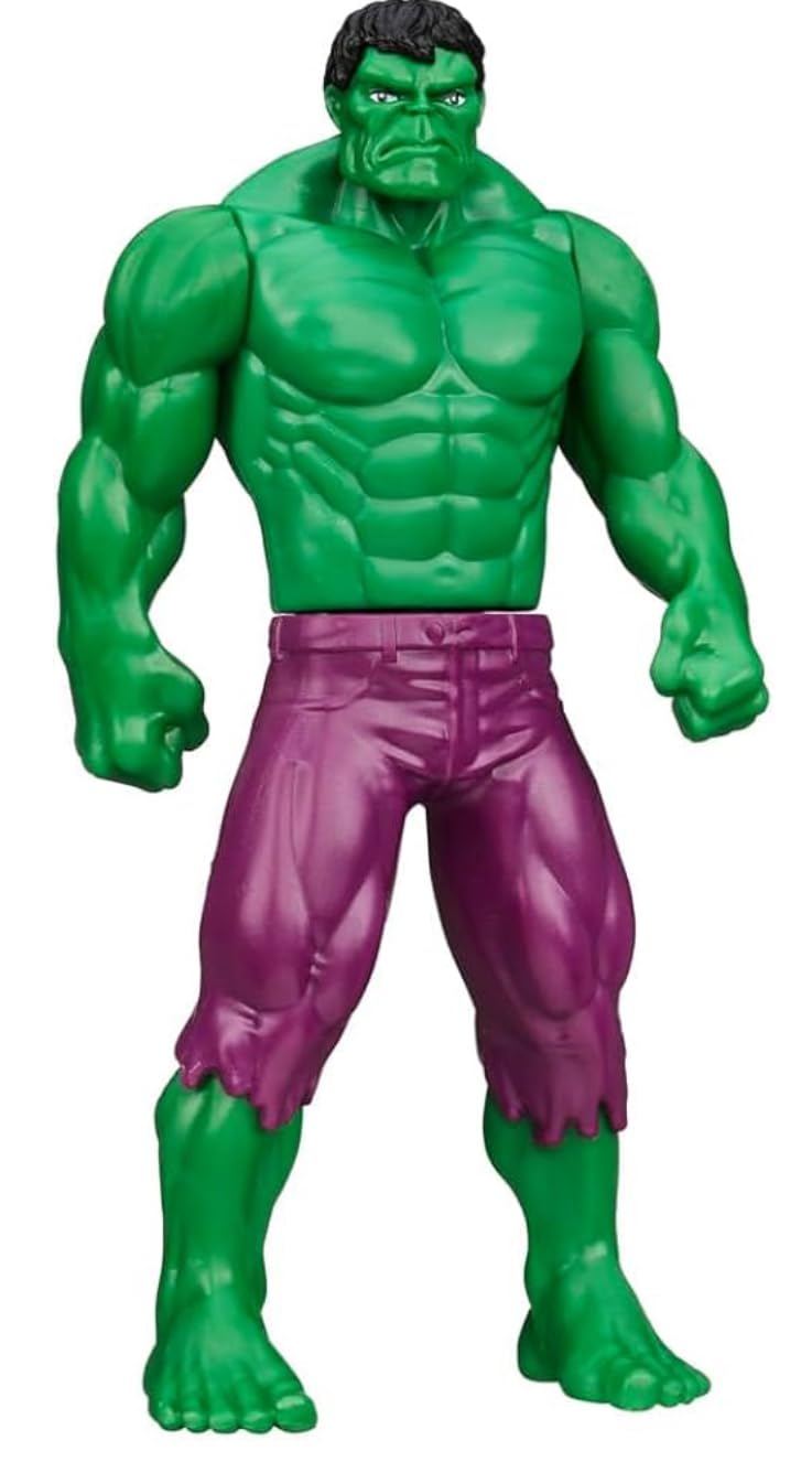 Marvel Hulk Action Figure, 6-Inch, Super Hero Toy for Kids Ages 4 Years and Above – view 4