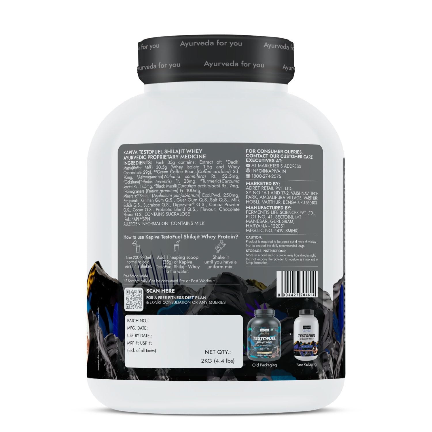 Kapiva Testofuel Shilajit Whey Protein – view 9