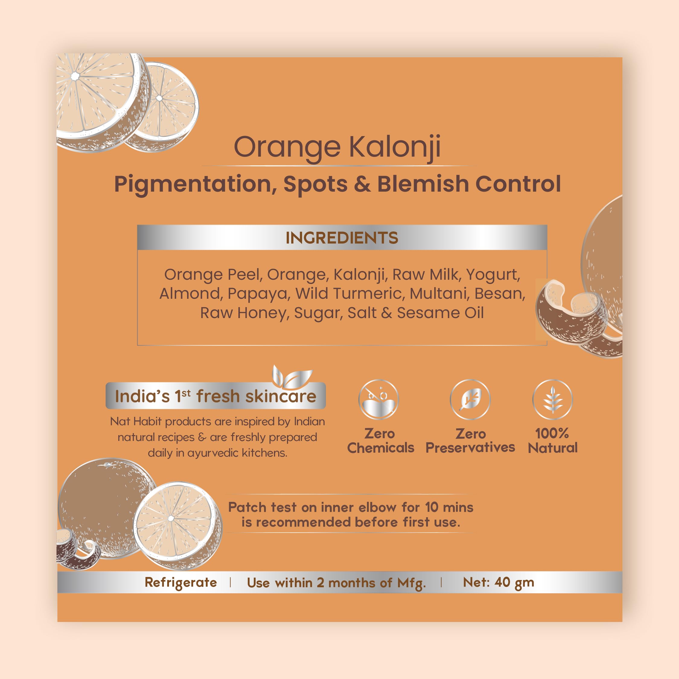 Nat Habit Orange & Kalonji Ksheer Lepa – view 7