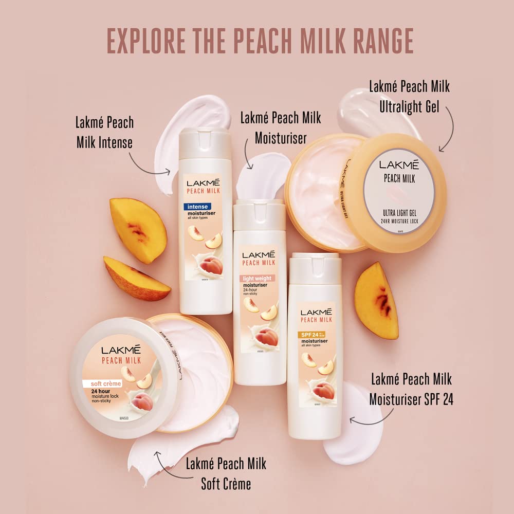 Lakme Peach Milk Moisturizer Body Lotion 60ml – view 7
