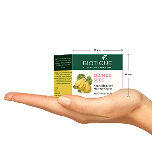 Biotique Quince Seed Anti Aging Face Massage Cream For Normal To Dry Skin, 50gm – view 3