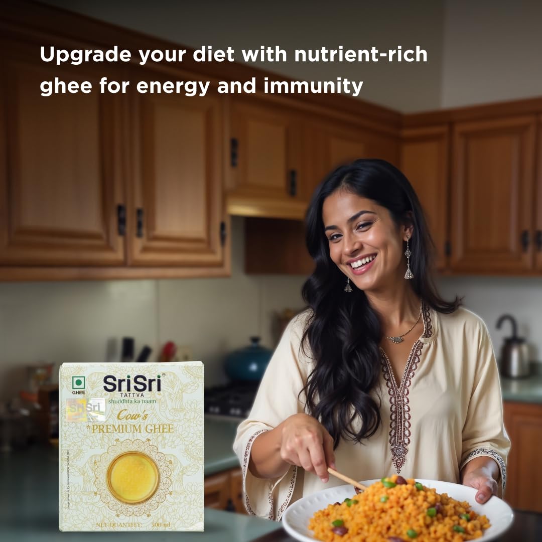 Sri Sri Tattva Premium Cow Ghee 500 ml – view 5