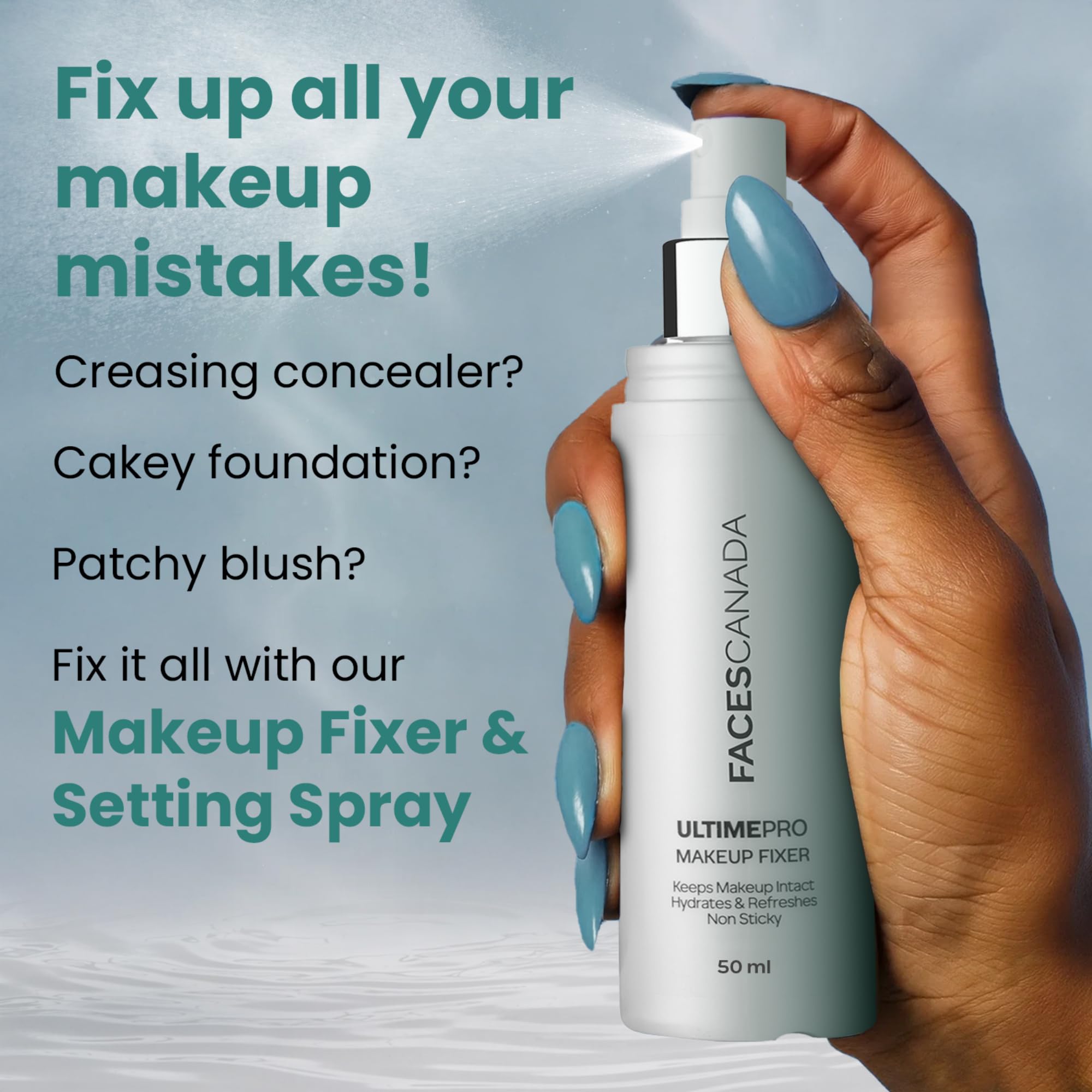 FACESCANADA Ultime Pro Makeup Fixer, 50 Ml – view 3