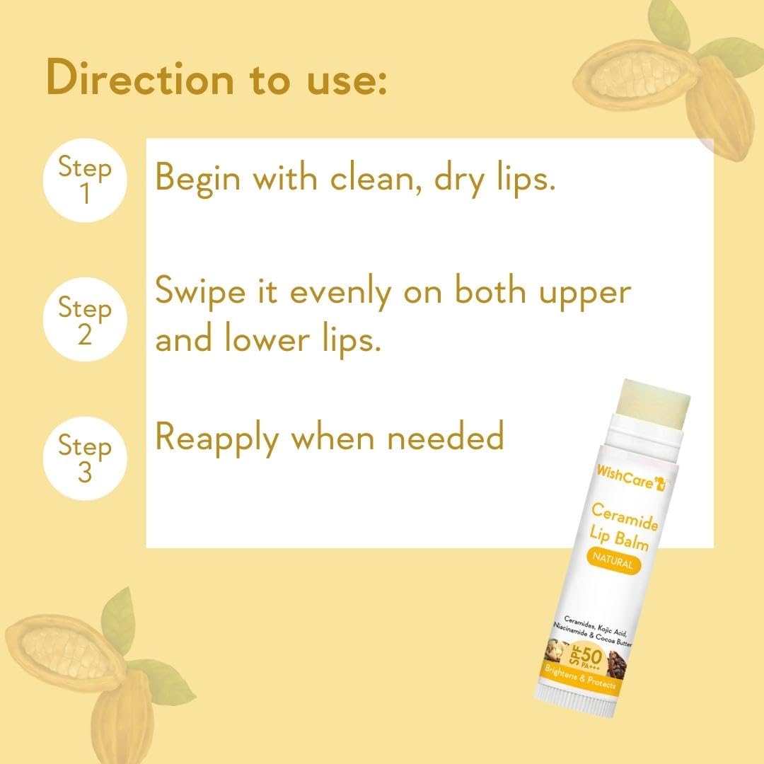 WishCare Ceramide Lip Balm with SPF 50 PA+++ – view 6