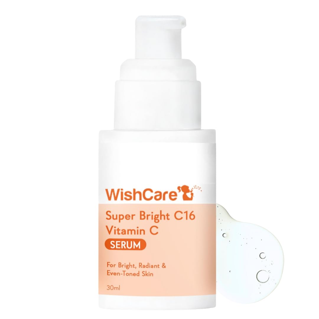 WishCare face serum with vitamin C, niacinamide, and kojic acid