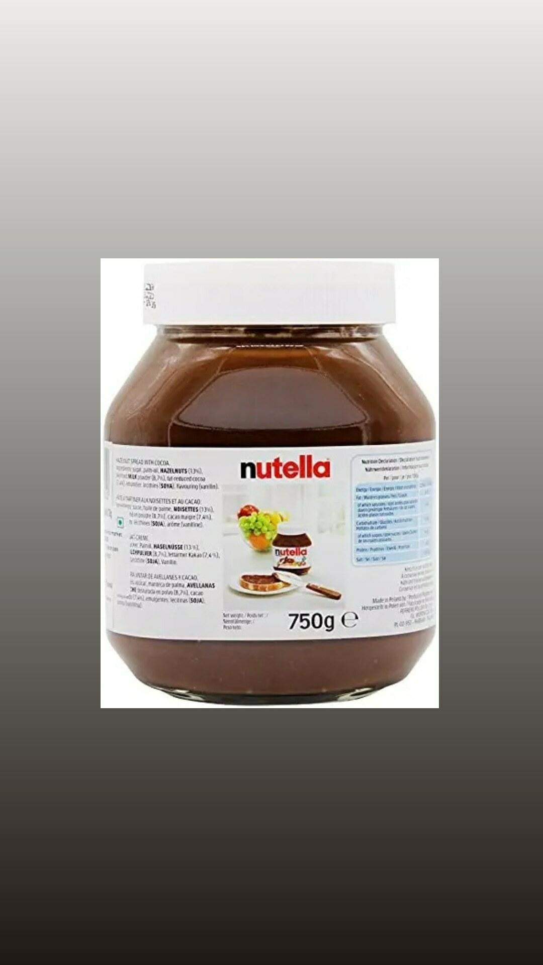 Nutella Ferrero Hazlenut Choco Spread 750 G – view 2