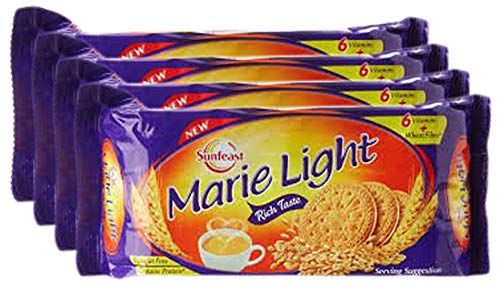 Sunfeast Marie Light, 200g (Buy 3 Get 1, 4 Pieces) Promo Pack