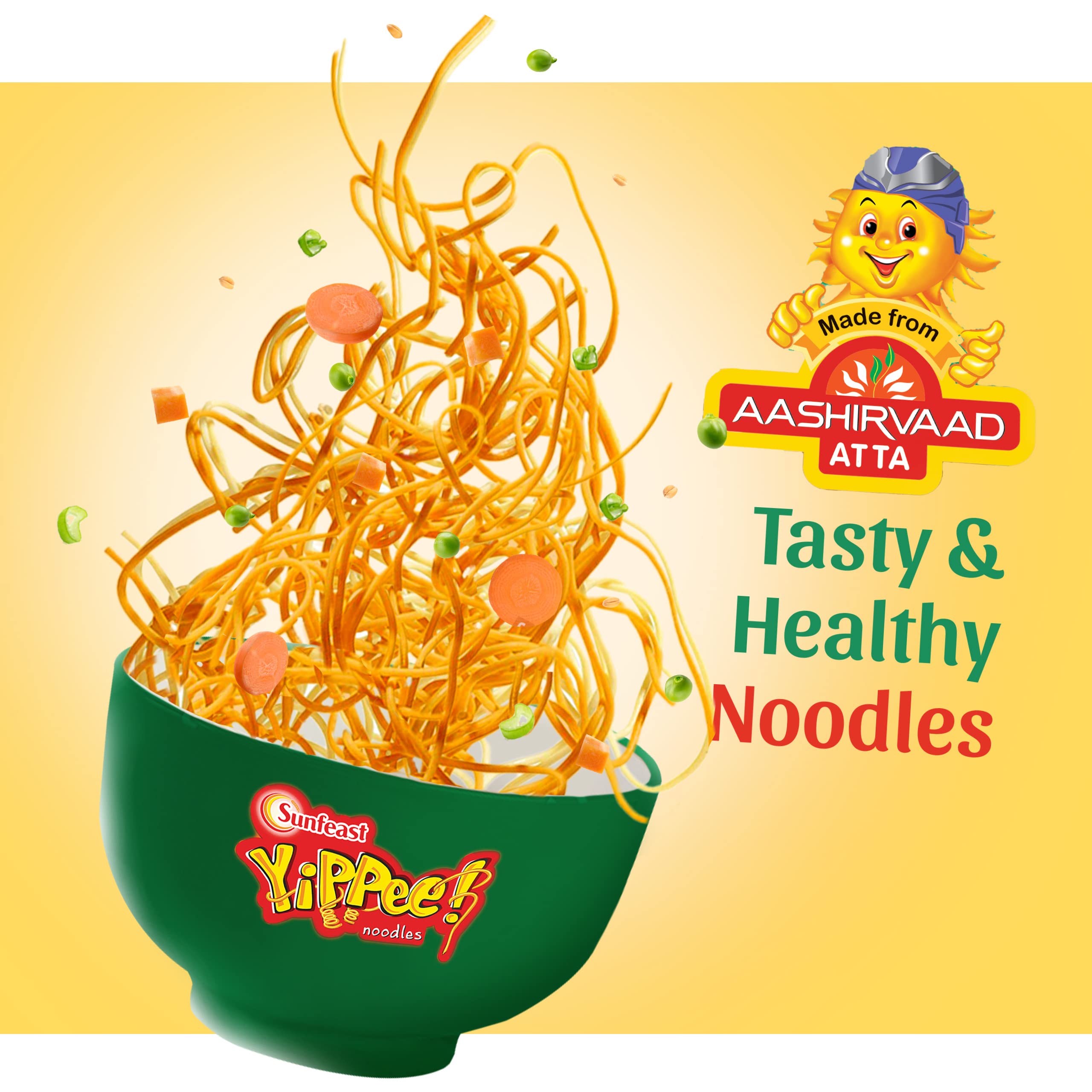 Sunfeast YiPPee! Power Up Atta Noodles, Instant Noodles (Single Pack), 70g – view 3