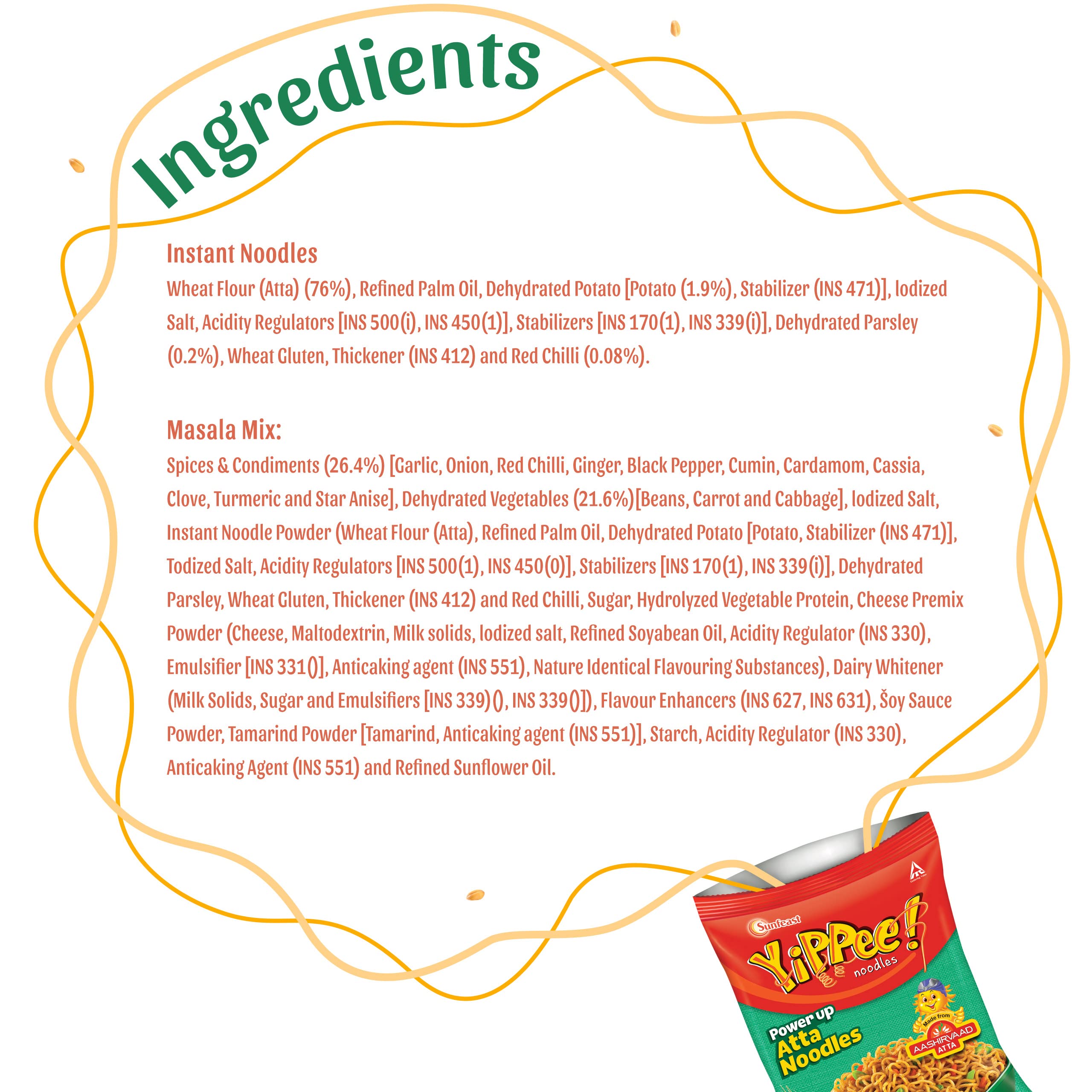 Sunfeast YiPPee! Power Up Atta Noodles, Instant Noodles (Single Pack), 70g – view 6