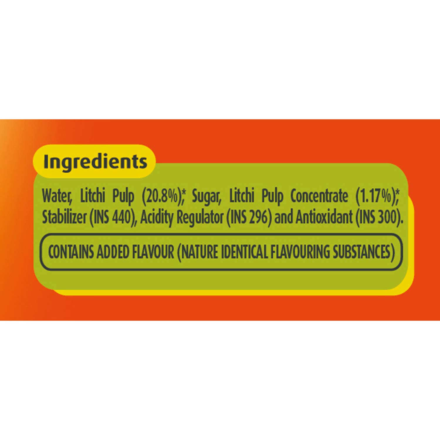 Real Litchi Juice, 180 ml – view 4