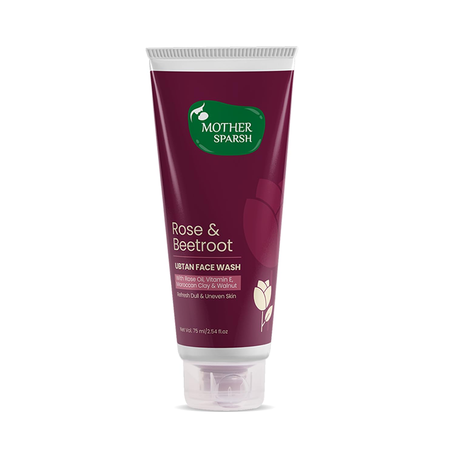 Mother Sparsh rose and beetroot face wash 75 ml