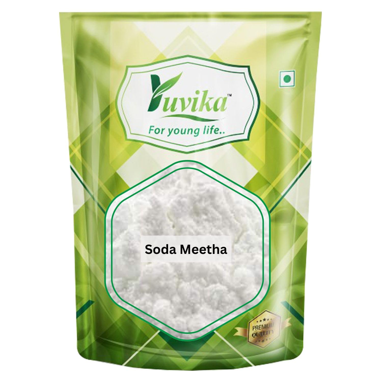 Front pack of Yuvika Mitha Soda powder 100 grams