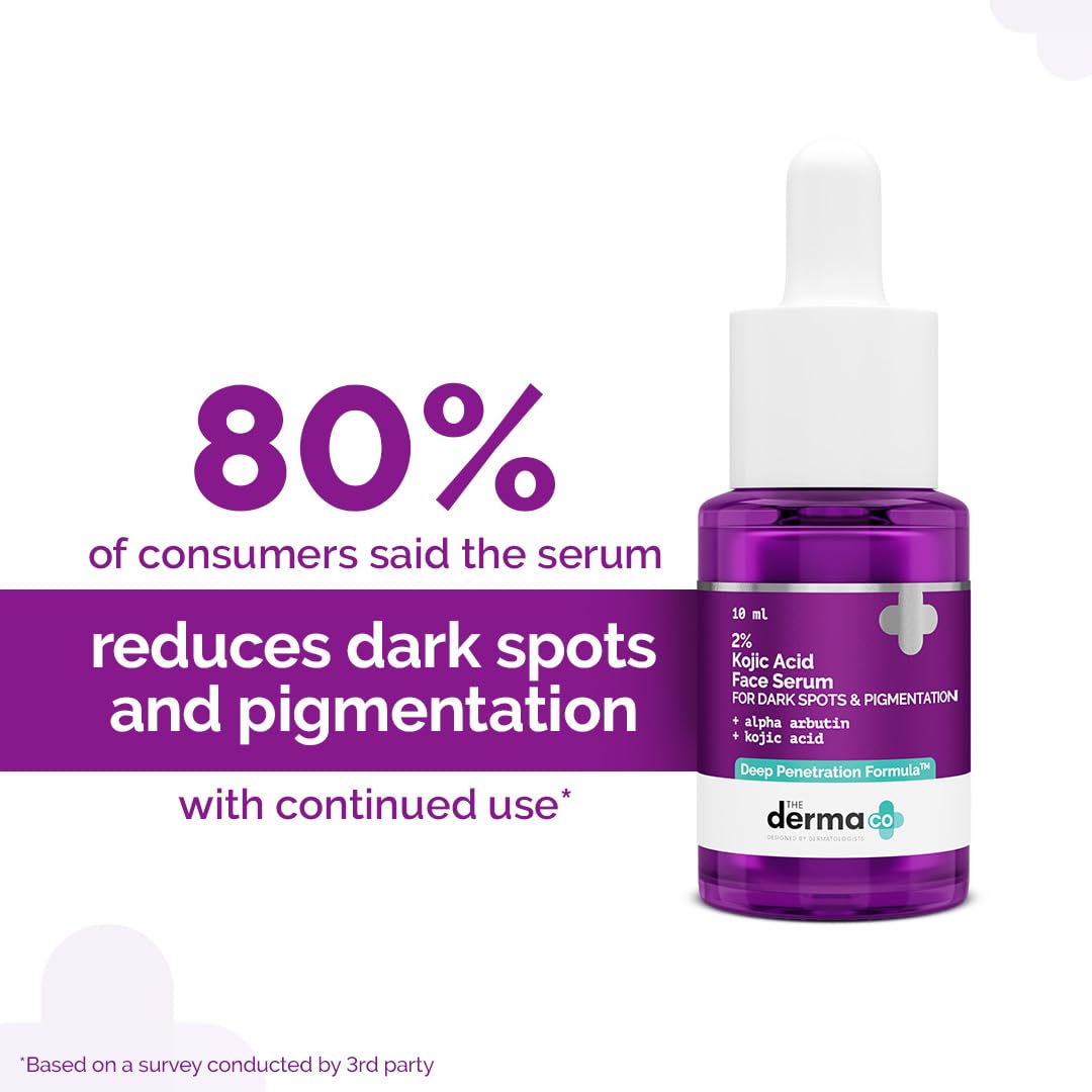 The Derma Co. 2% Kojic Acid Face Serum with Alpha Arbutin, Powered by Deep Penetration Formula – view 6