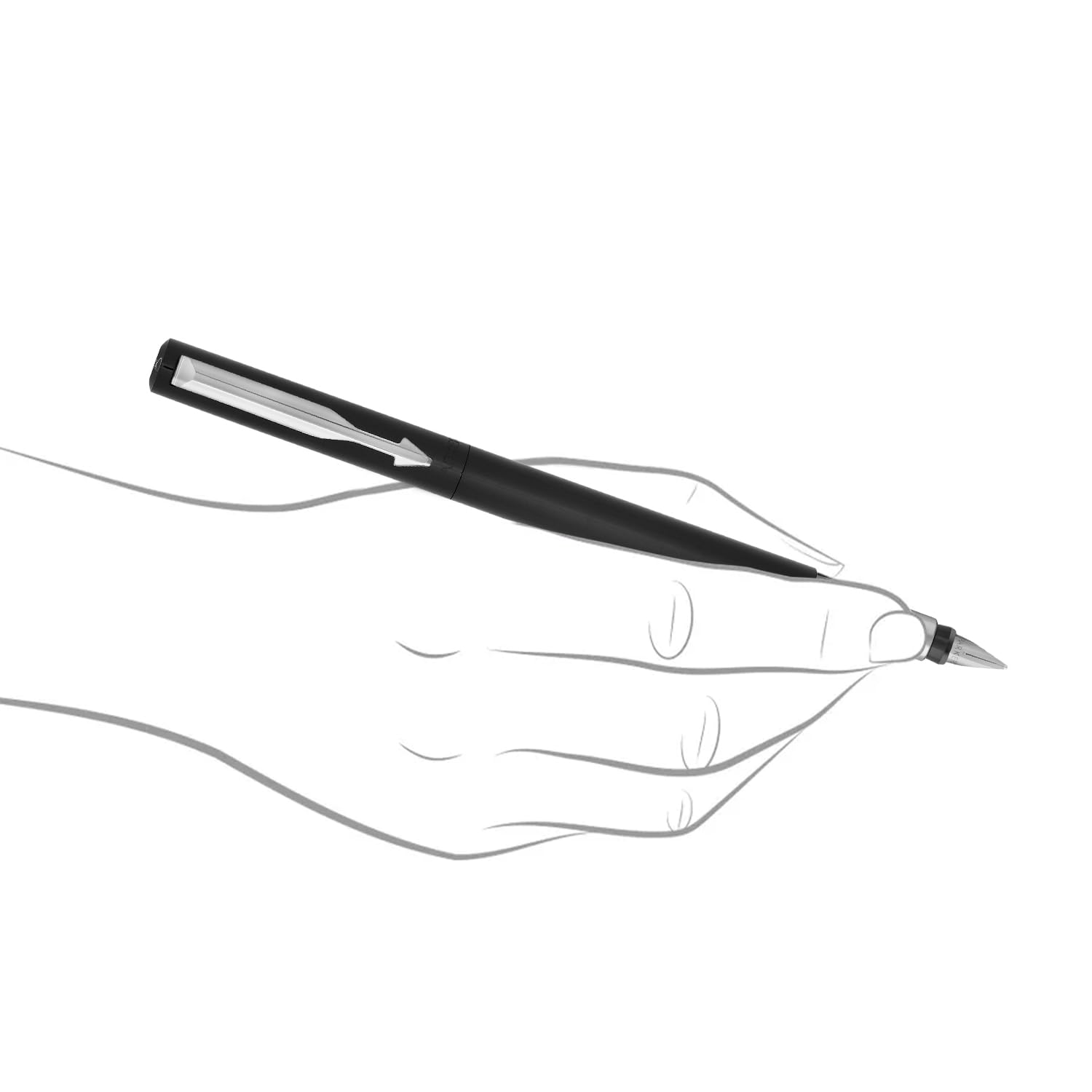 Parker Vector Standard Fountain Pen with 1 Ink Cartridge – view 2