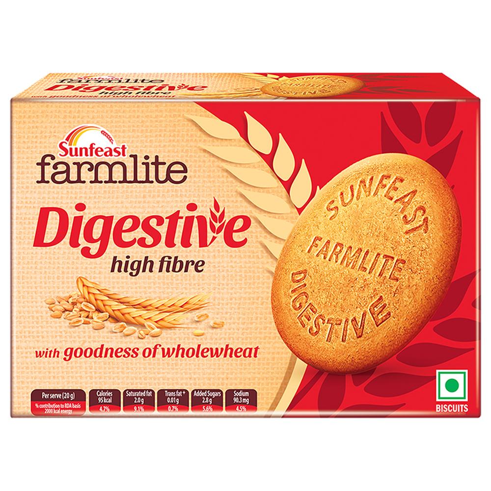 Sunfeast Farmlite Digestive High Fibre Biscuits 250 G – view 1