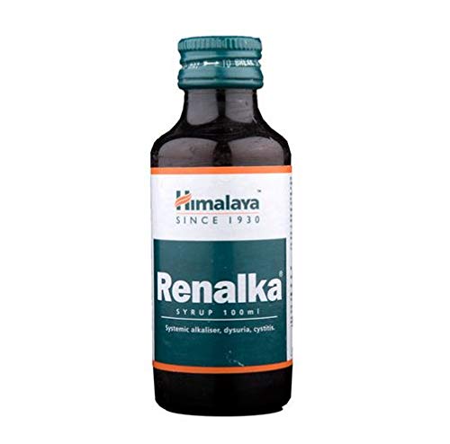 Front view of Renalka 100 ml Ayurvedic syrup bottle