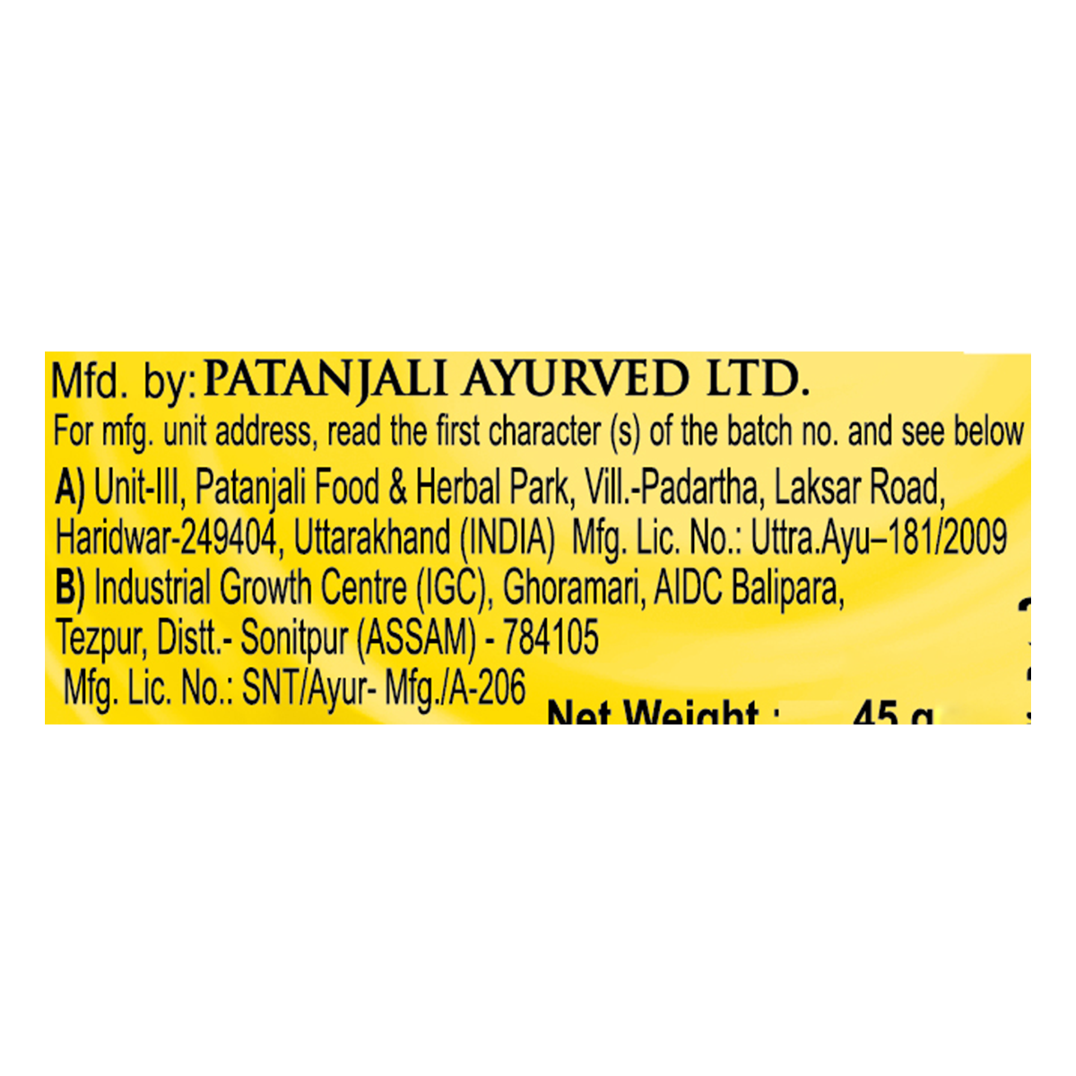 Haldi Chandan Kanti Body Cleanser 4x1 45gm 180 g – view 5