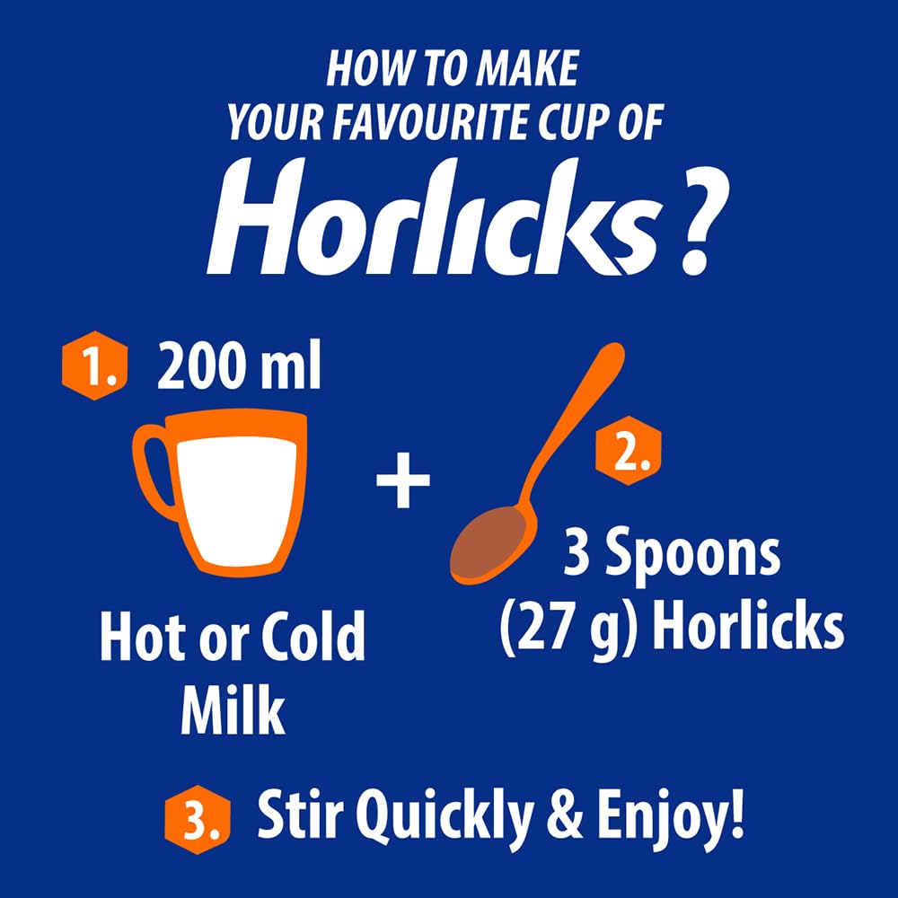 Horlicks Chocolate Health & Nutrition Drink for Kids, 1 kg Refill Pack – view 4