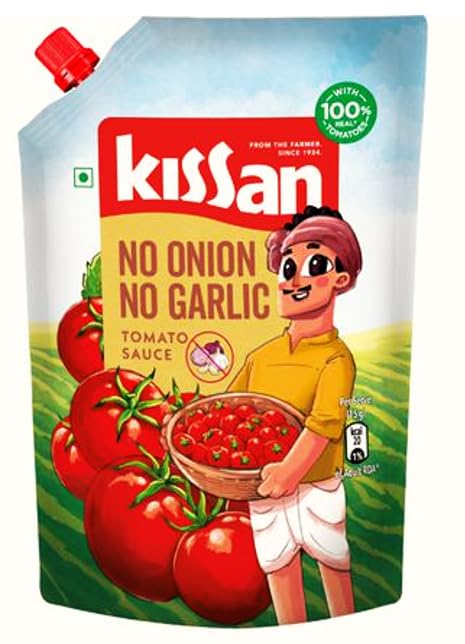 Kissan No Onion No Garlic Tomato Sauce 850g (Unique) – view 2
