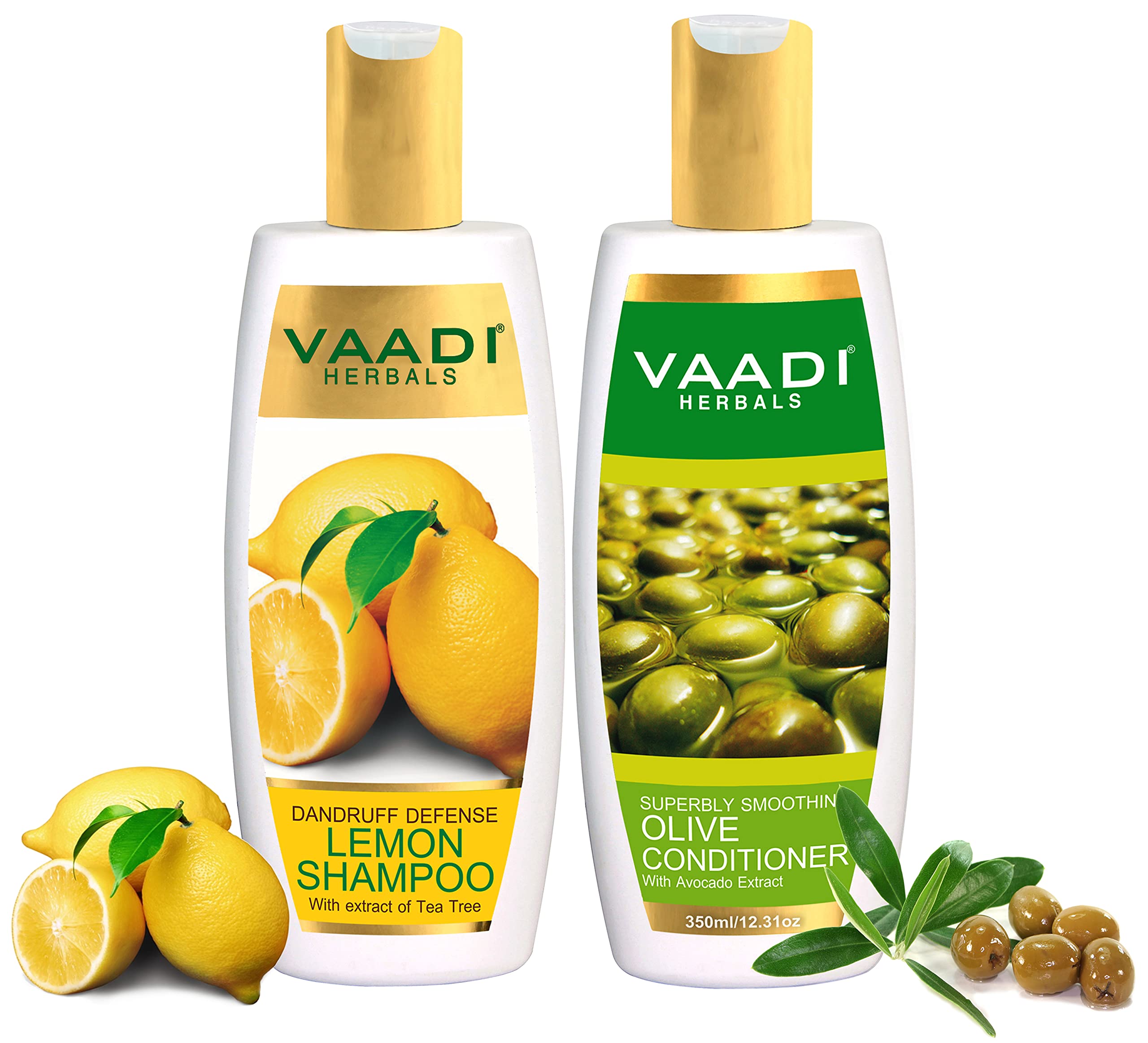 Vaadi Herbals dandruff defense shampoo and conditioner set