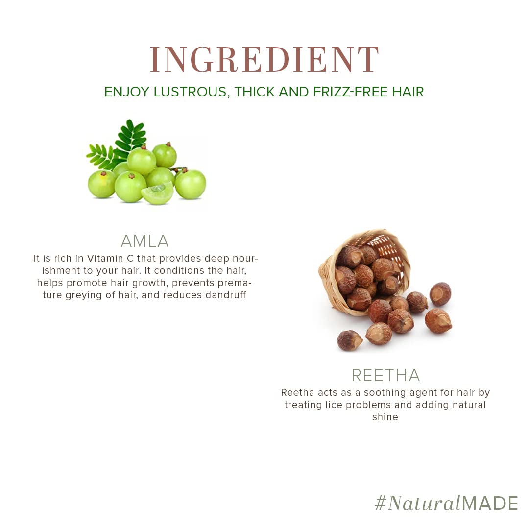 Khadi Natural Amla & Reetha Hair Conditioner 210ml – view 4