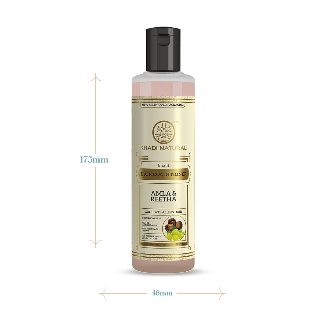 Khadi Natural Amla & Reetha Hair Conditioner 210ml – view 5
