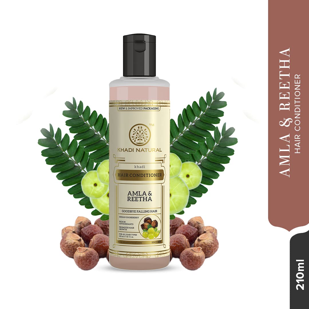 Khadi Natural Amla & Reetha Hair Conditioner 210ml – view 6