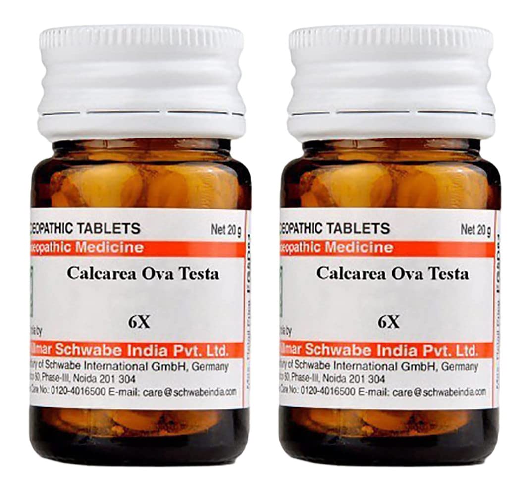 Dr Willmar Schwabe India Calcarea Ova Testa Trituration Tablet - 6X – view 1