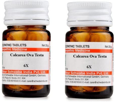 Dr Willmar Schwabe India Calcarea Ova Testa Trituration Tablet - 6X – view 2