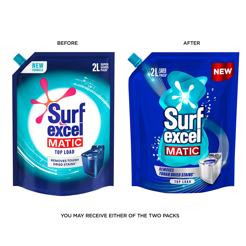 Surf Excel Matic Top Load Liquid Detergent 2 L Refill – view 3